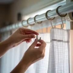 Jak powiesić firanki na haczyki - proste triki dla idealnego efektu